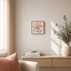 reusable pet plastic floral stencil for home decor