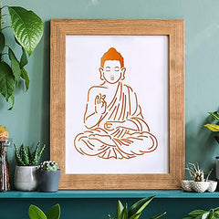indian art stencil