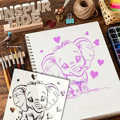 diy elephant stencil