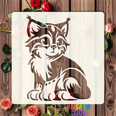 pet themed stencil for kids crafts