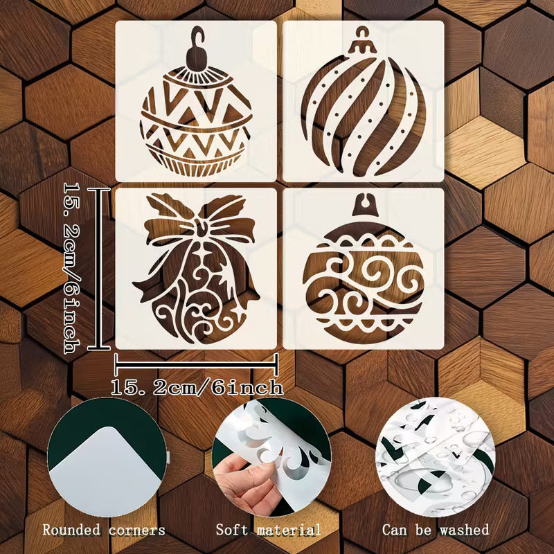 reusable plastic stencils for diy crafts