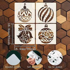 reusable plastic stencils for diy crafts