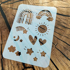 stencil for jeans and jacket painting