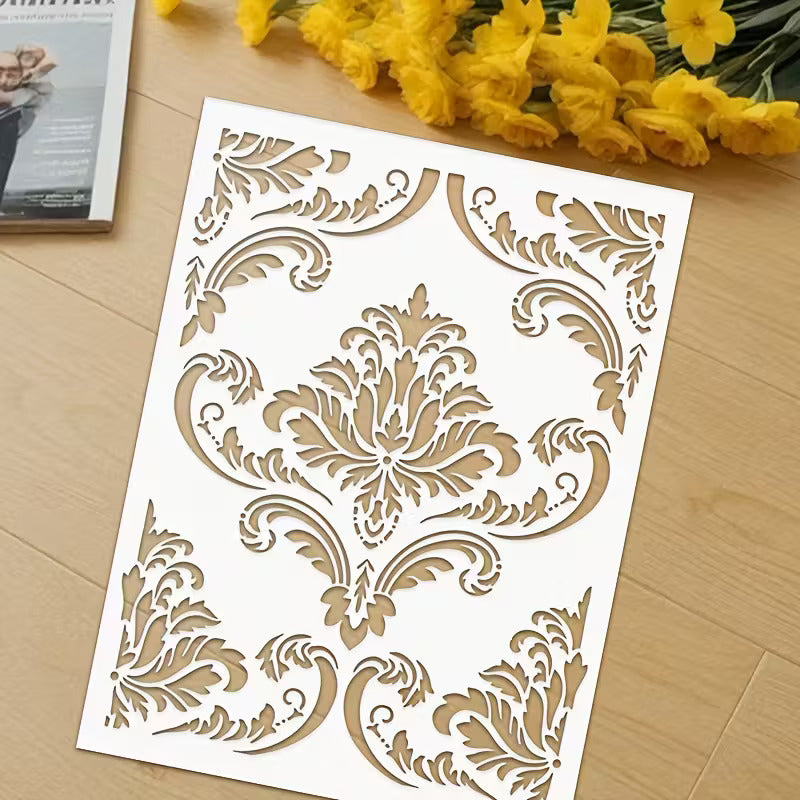 stencil for tile and furniture
