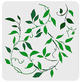 delicate vine stencil