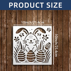 easter bunny painting stencil