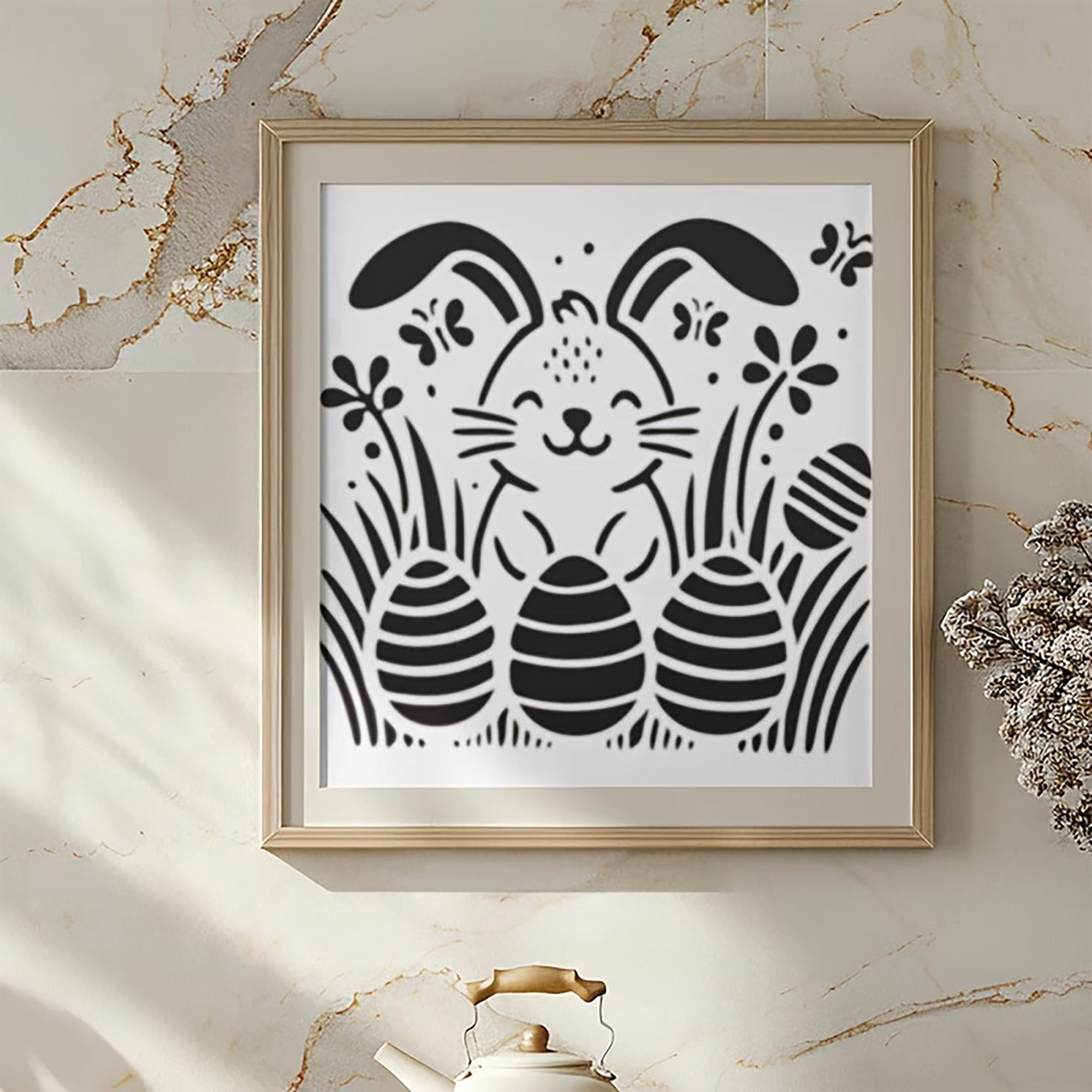 egg shape craft stencil