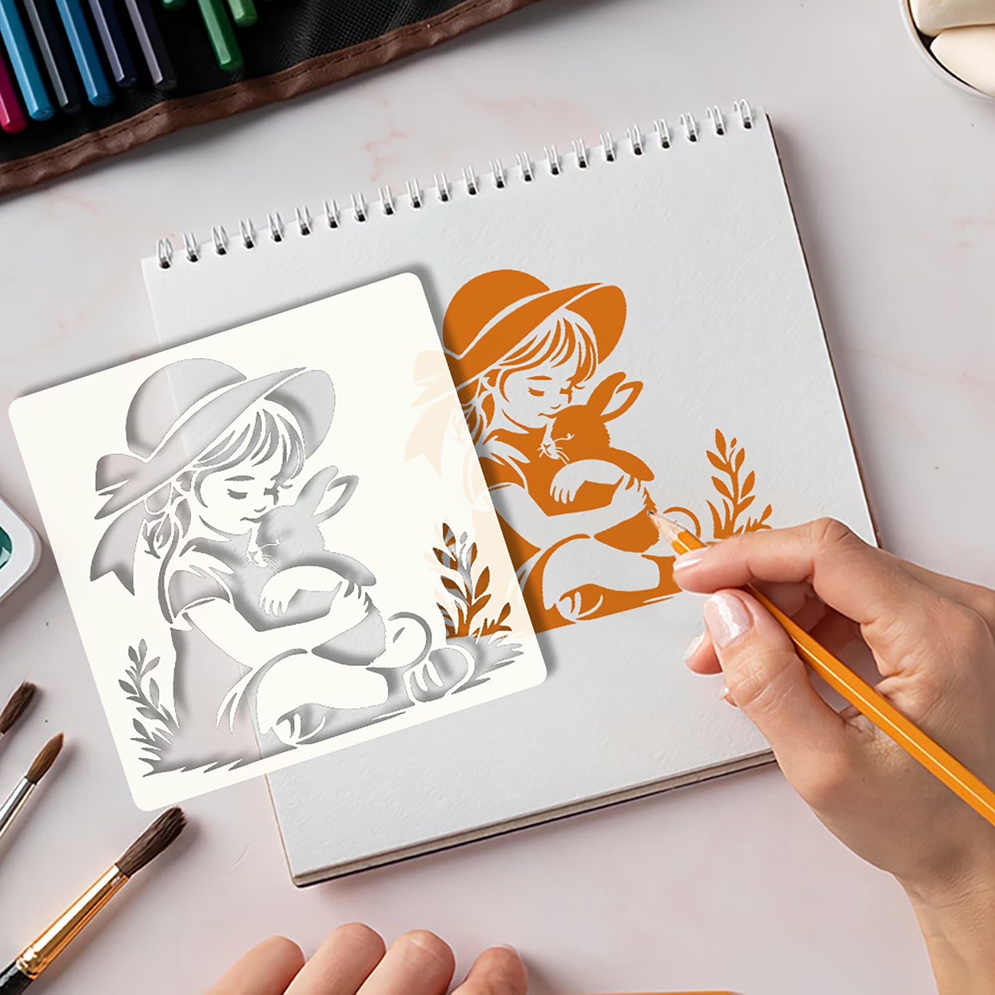 diy craft stencil template