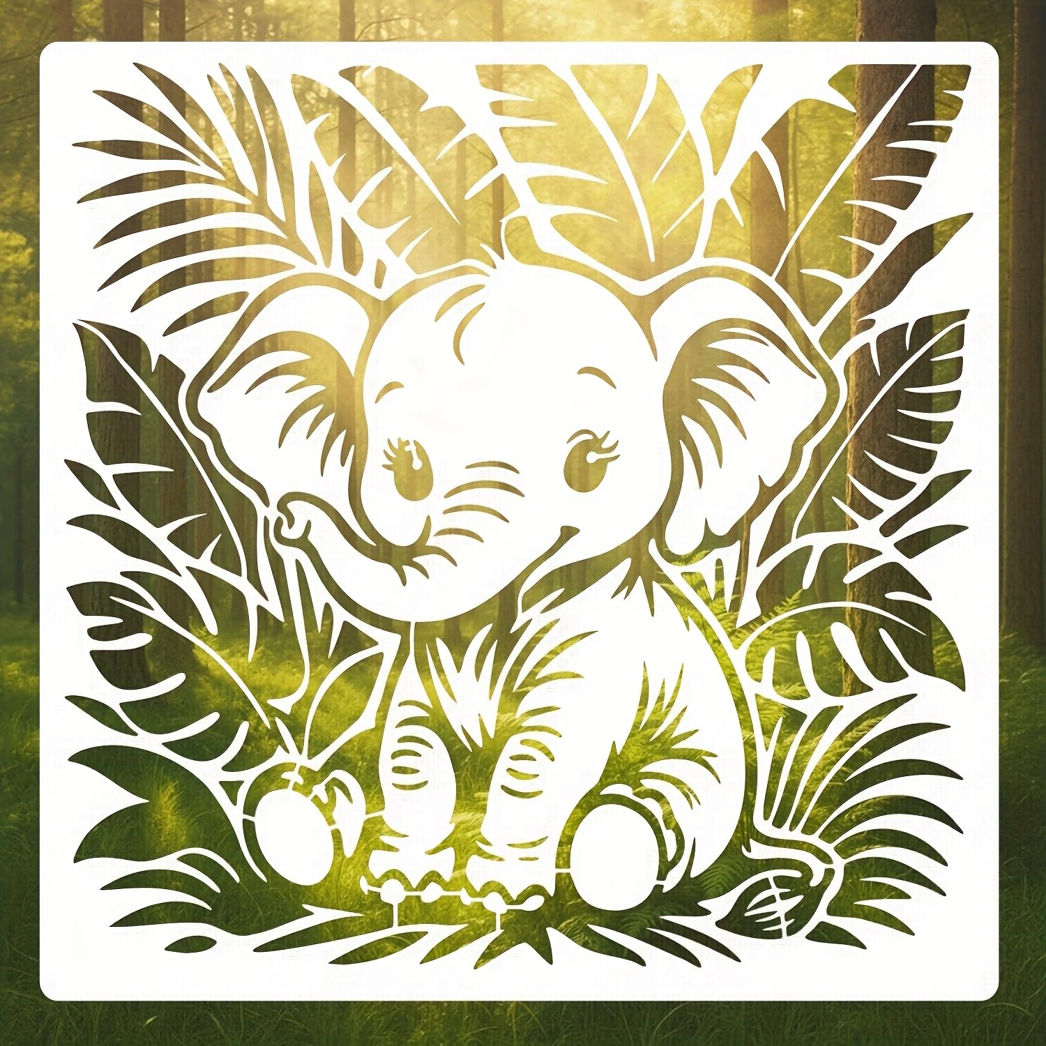 wooden stencil template for painting crafts