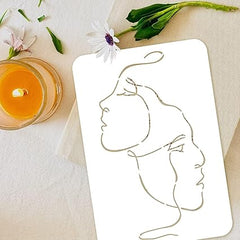line art stencil