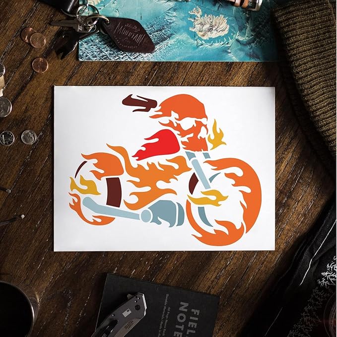 bike stencil