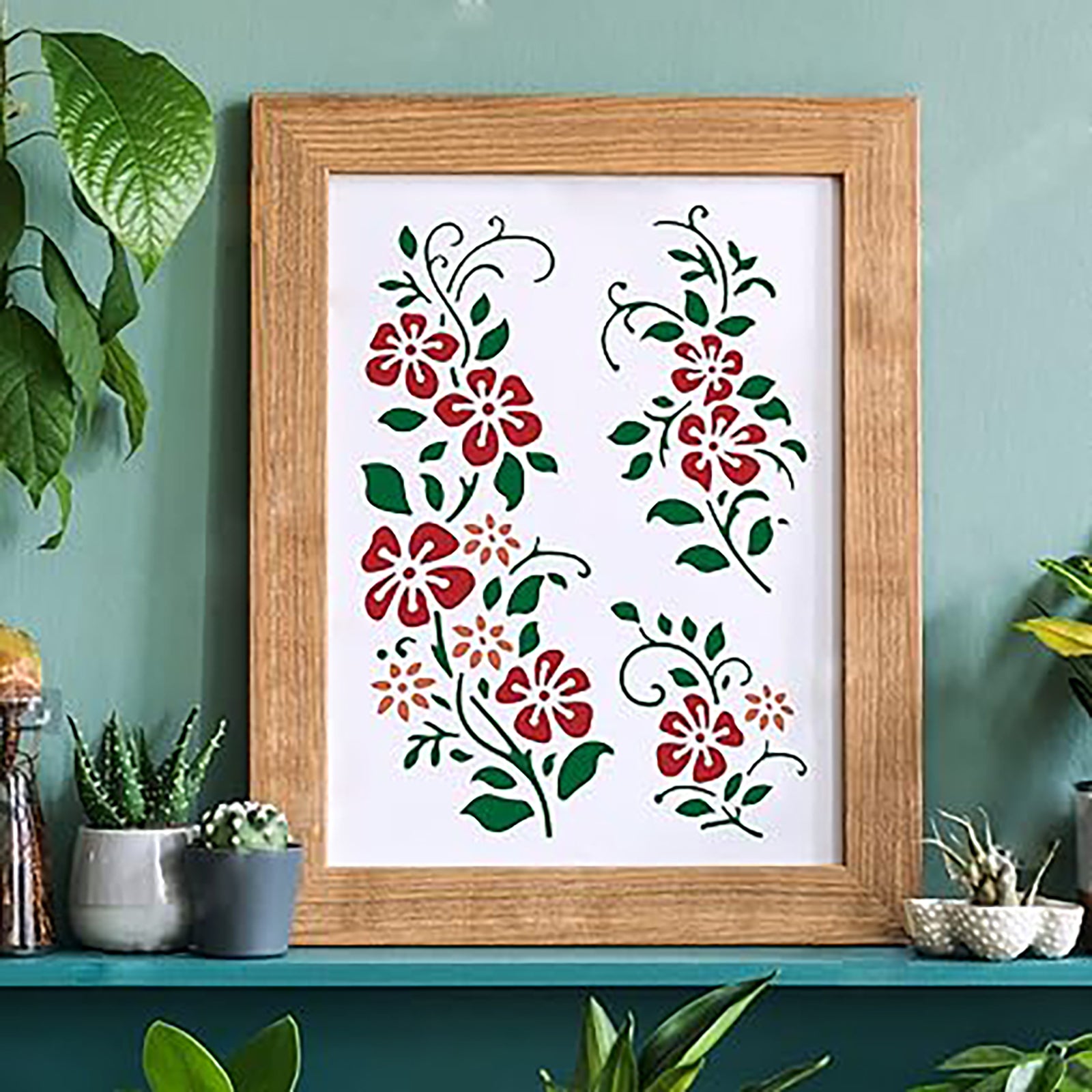 floral stencil