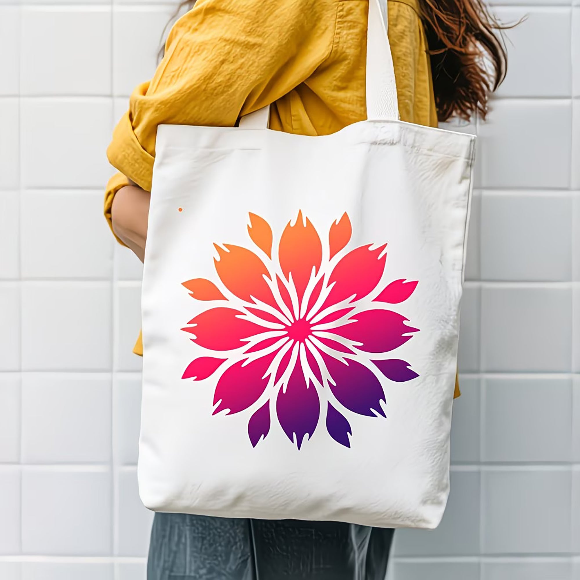 floral mandala stencil for mdf art and craft work