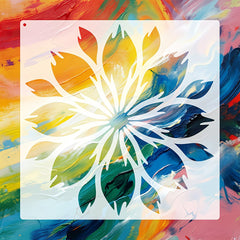 reusable painting stencil for resin art decoration