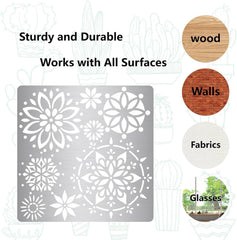 wood burning stencil