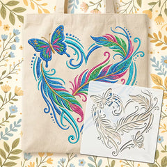 stencil for wedding and festive craft