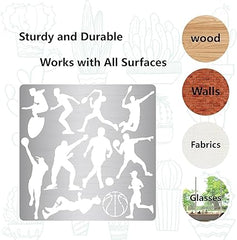 wood burning stencil