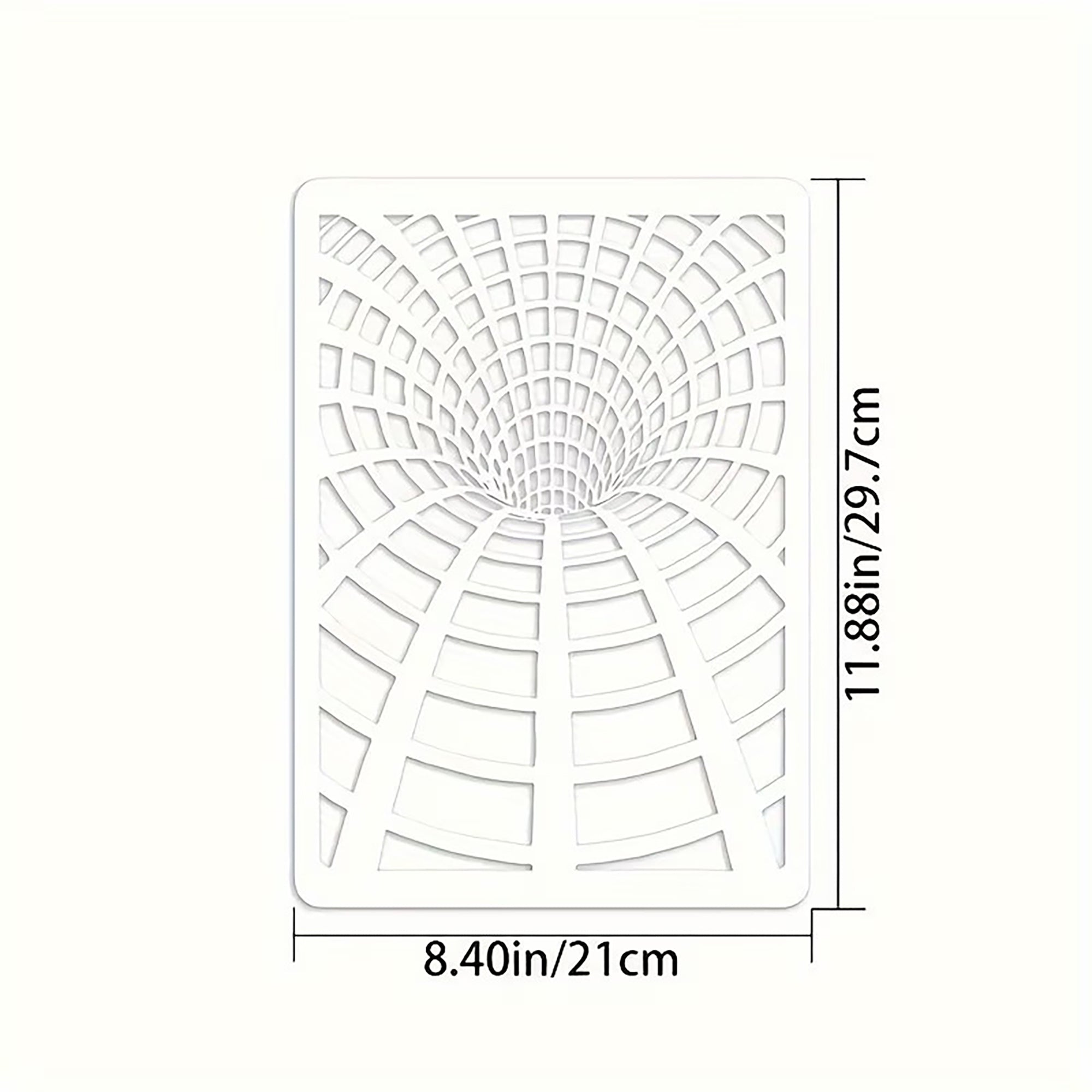 decorative lace stencil for scrapbooking