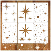 twinkle star stencil for wall painting