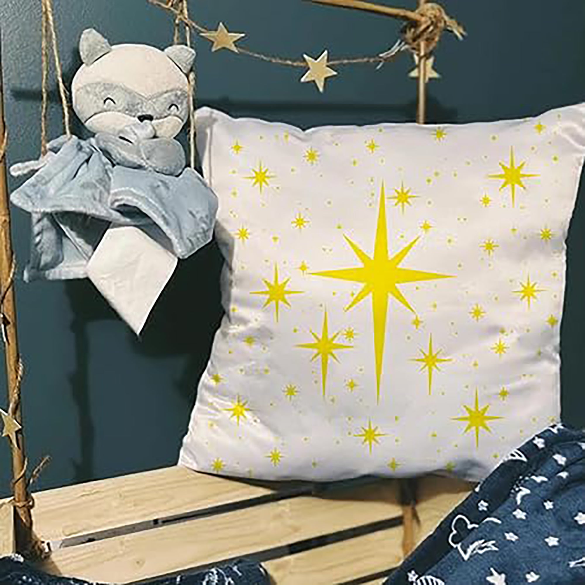 celestial painting stencil for home decor