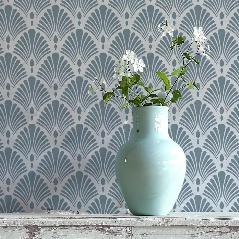 reusable plastic wall painting stencil