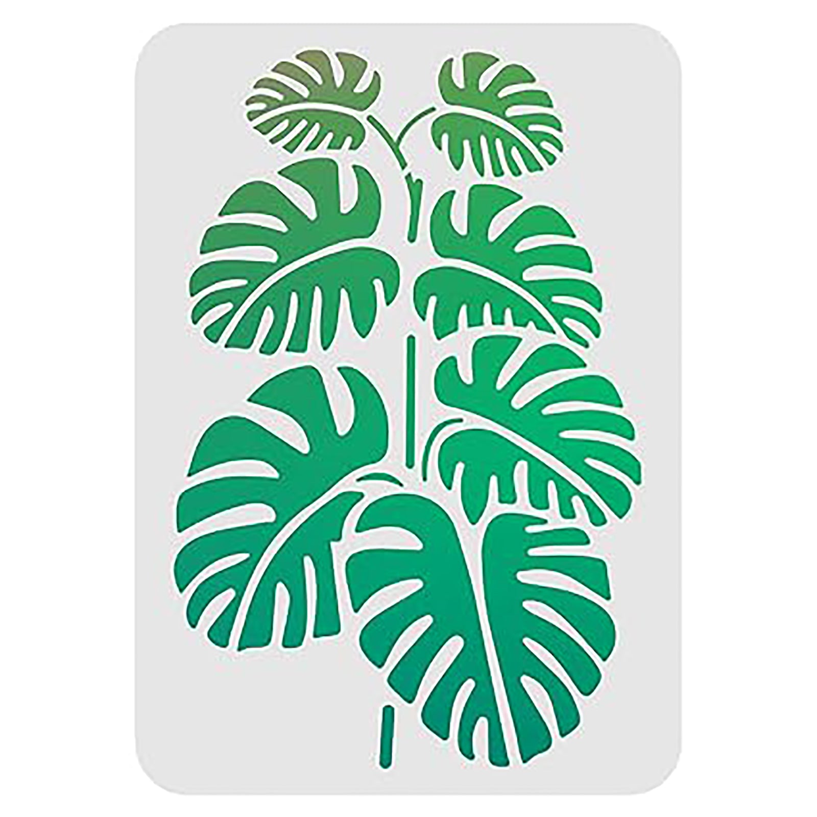 leaf stencil