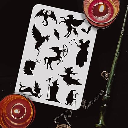 fantasy stencil