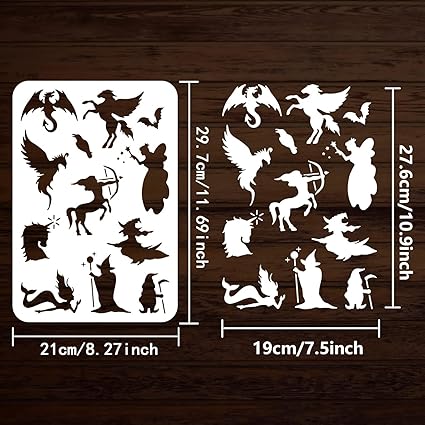 witch stencil