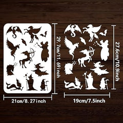 witch stencil