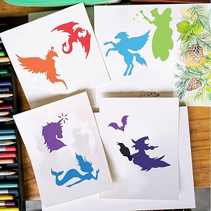 dragon stencil