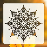 6 inch mandala stencil for painting