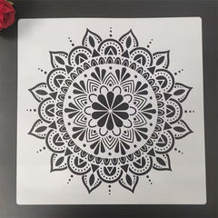 reusable stencil for canvas and fabric