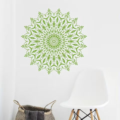 quarter stencil for full mandala creation