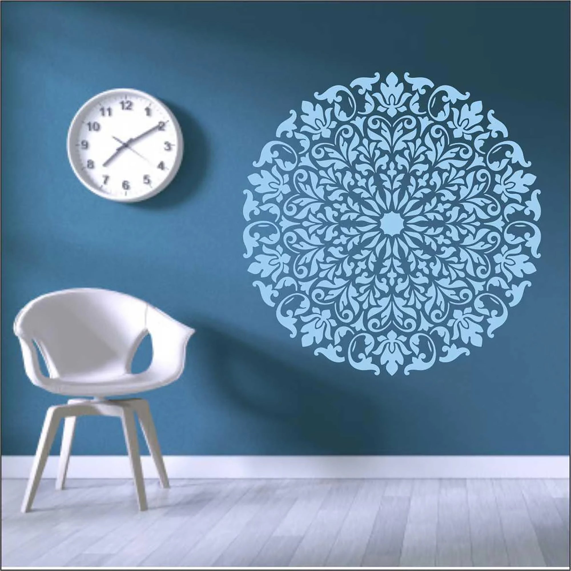 pet plastic stencil for texture paste art