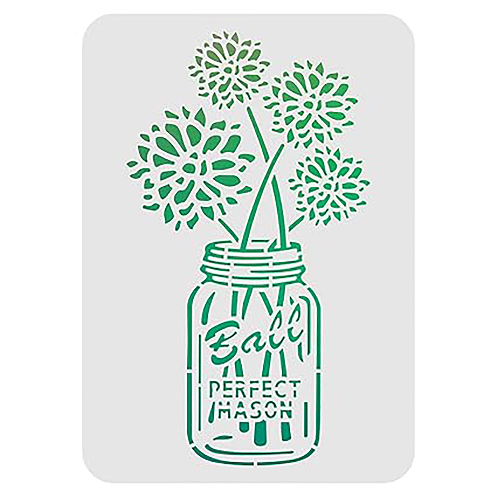 mason jar stencil