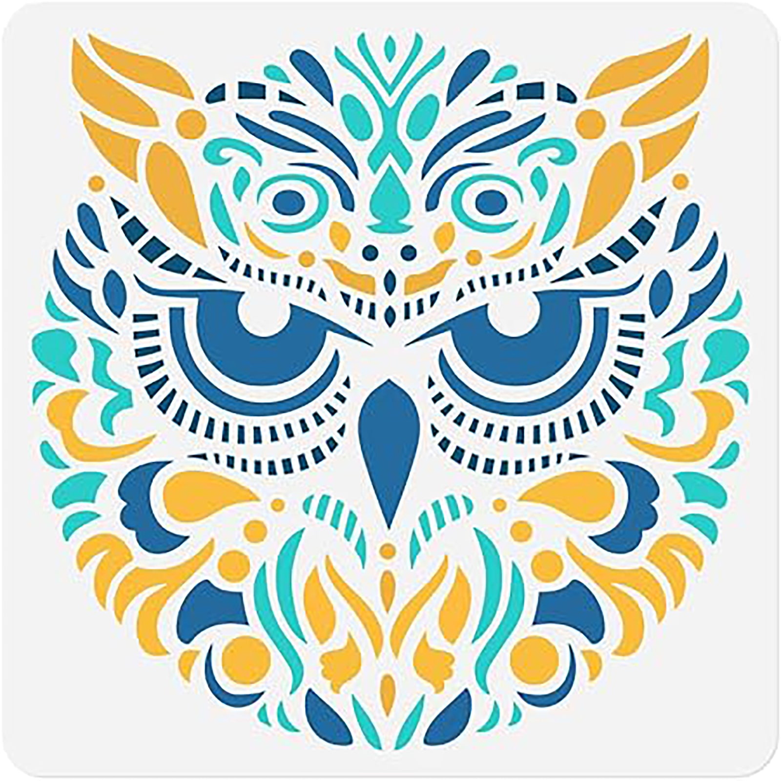 owl stencil diy