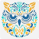 owl stencil diy