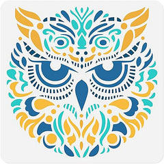 owl stencil diy