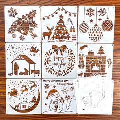 small holiday craft stencils