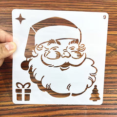 snowflakes, bells, trees, stars, reindeer