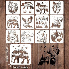 pet plastic stencil