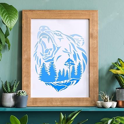 wall painting stencil