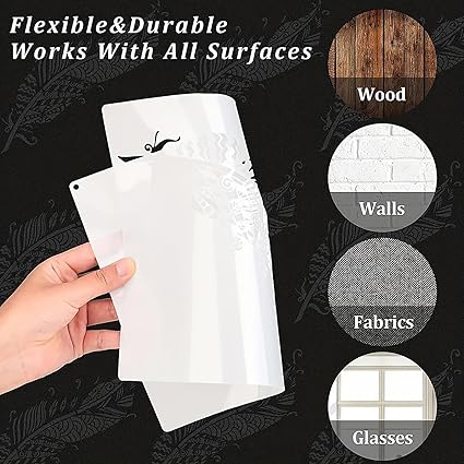 reusable plastic stencil art