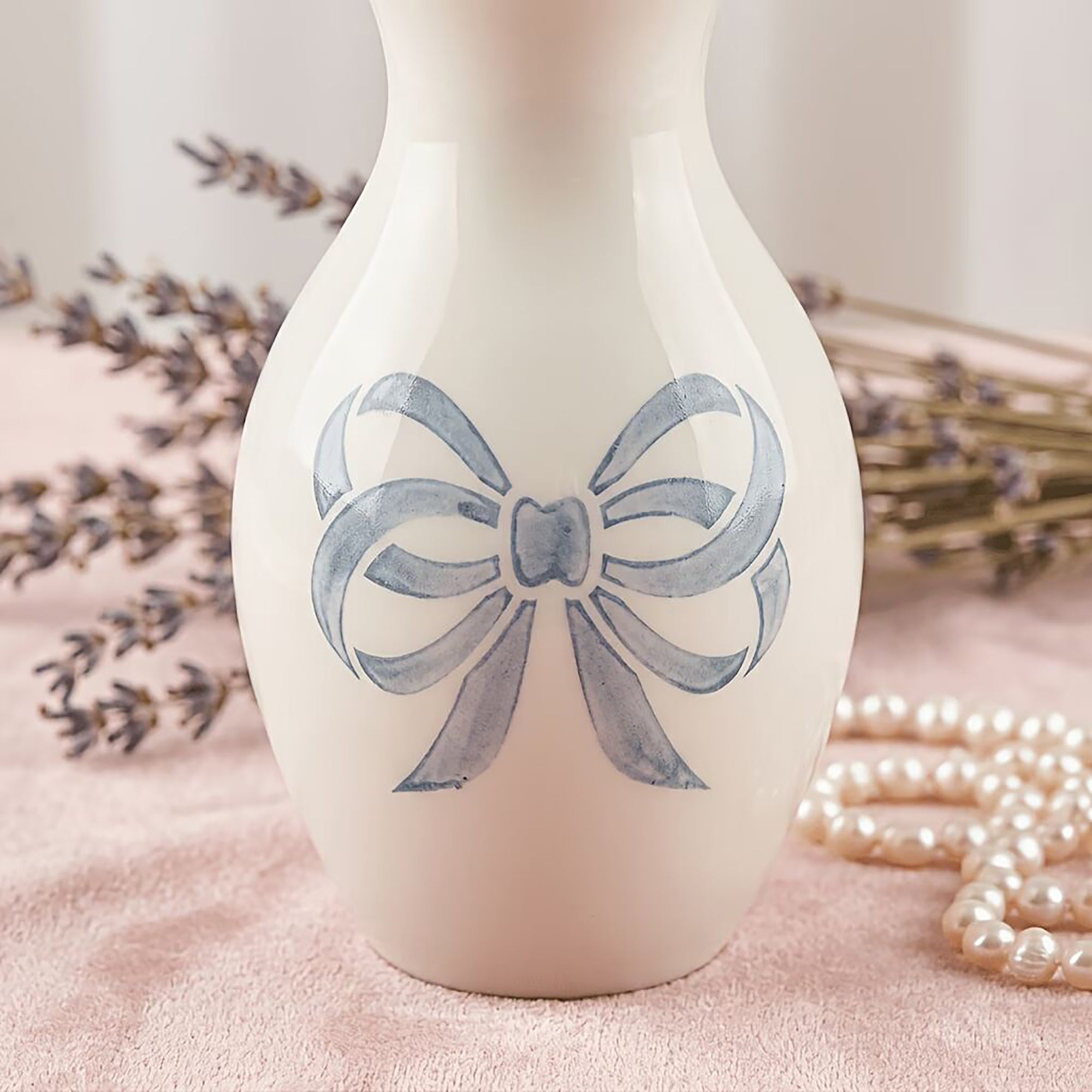 bow stencil for fabric painting