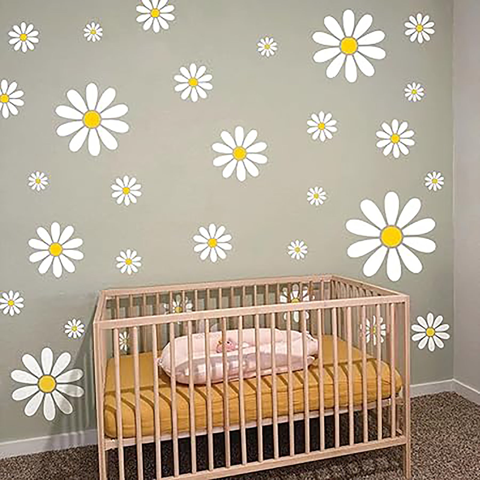 Enhance your craft projects with this 4pcs flower stencil set