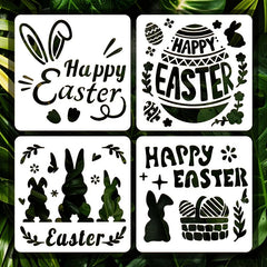easter bunny stencil