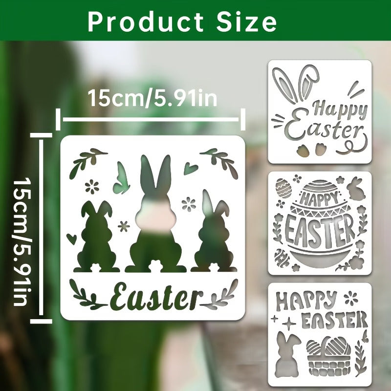 bunny painting stencil