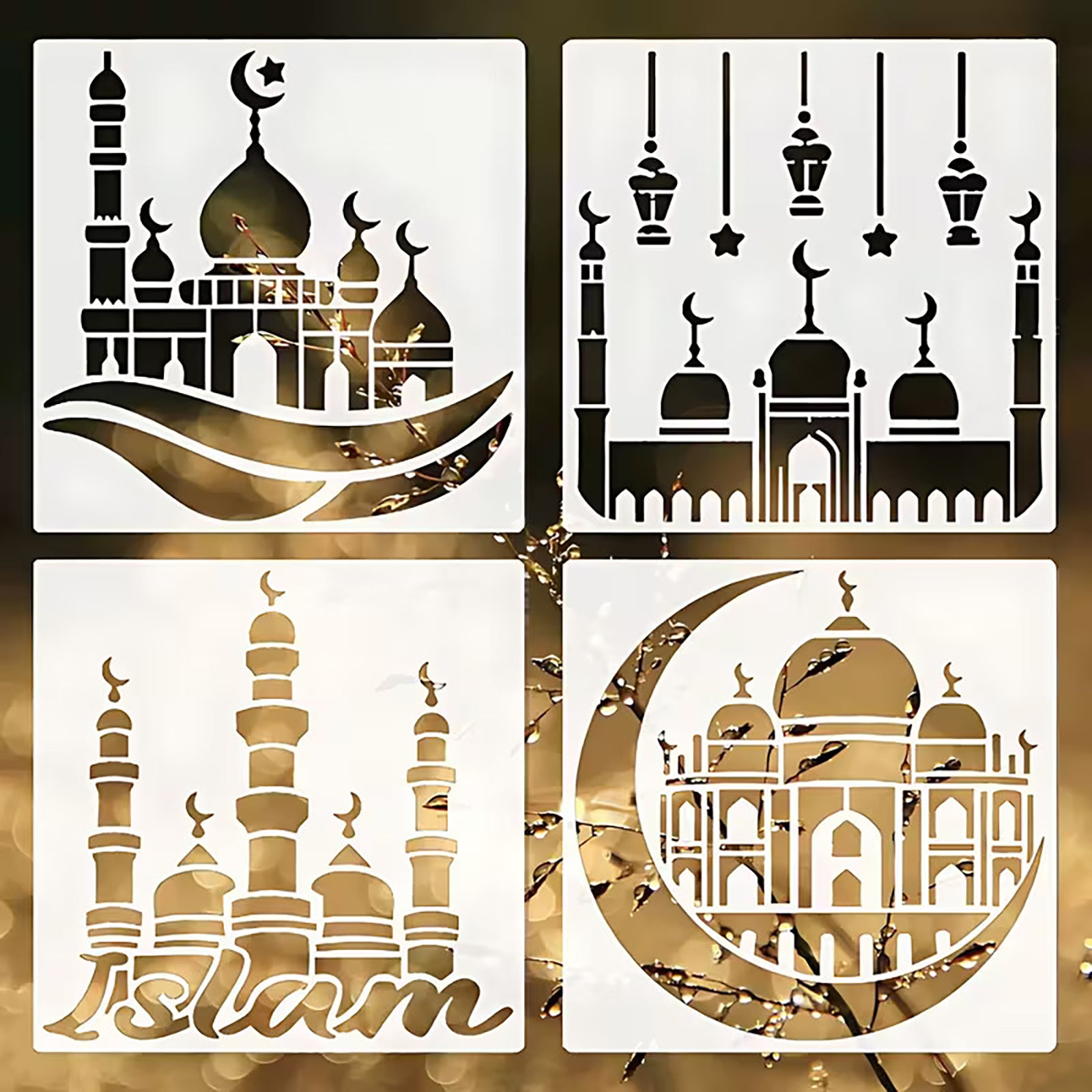 islamic stencil for wall painting