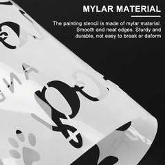 Fabric Printing Stencils