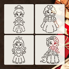 Kids Stencil Set for Scrapbooking